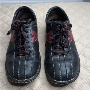 Born Leather Oxford Sneaker Shoe